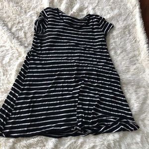 Striped t-shirt dress